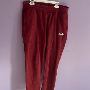 Puma Large Red Sweatpants
